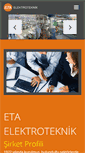 Mobile Screenshot of etatek.com