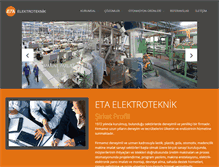 Tablet Screenshot of etatek.com